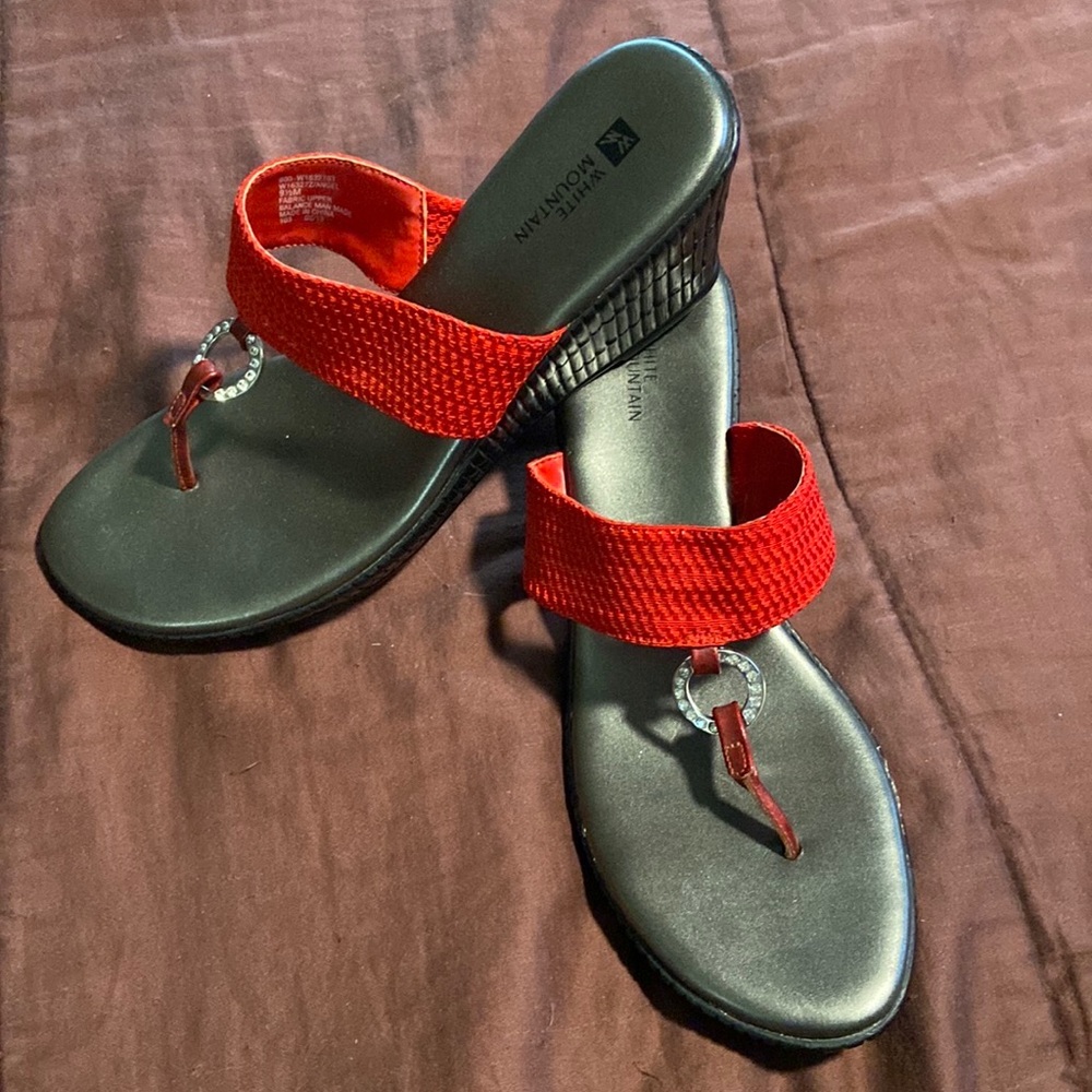 Wedges by White Mountain Brand.  Worn Once!